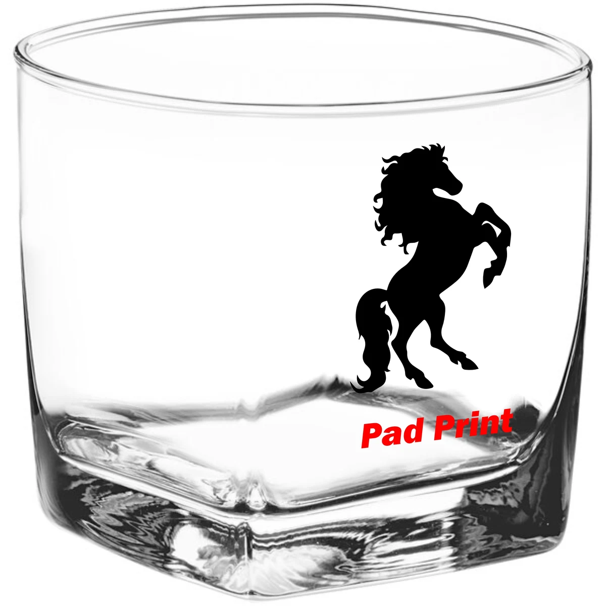 Acopa 10 oz Square Stackable Rocks | Old Fashioned Glass - Dishwasher Resistance 1