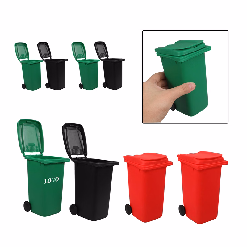 Desktop Trash Can Desktop Pen Holder