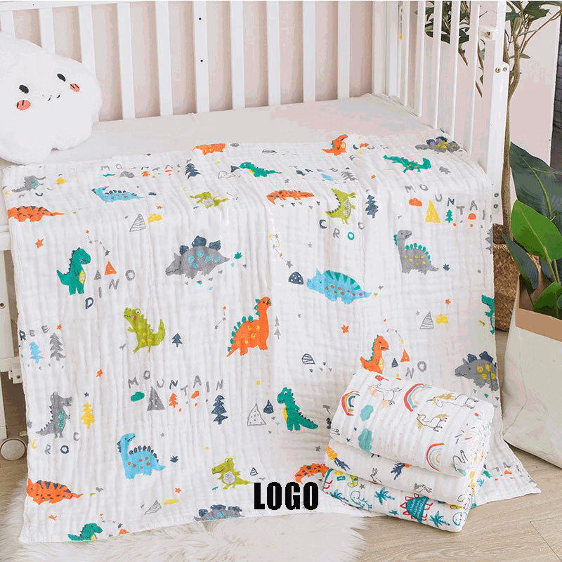 Cotton Muslin Baby Swaddle Blanket