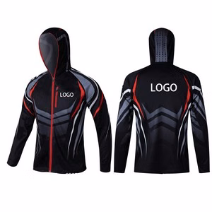 Long Sleeve Sunblock Fishing Shirt With Breathable Zipper