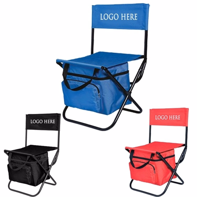 Folding Fishing Chairs with Cooler Bag