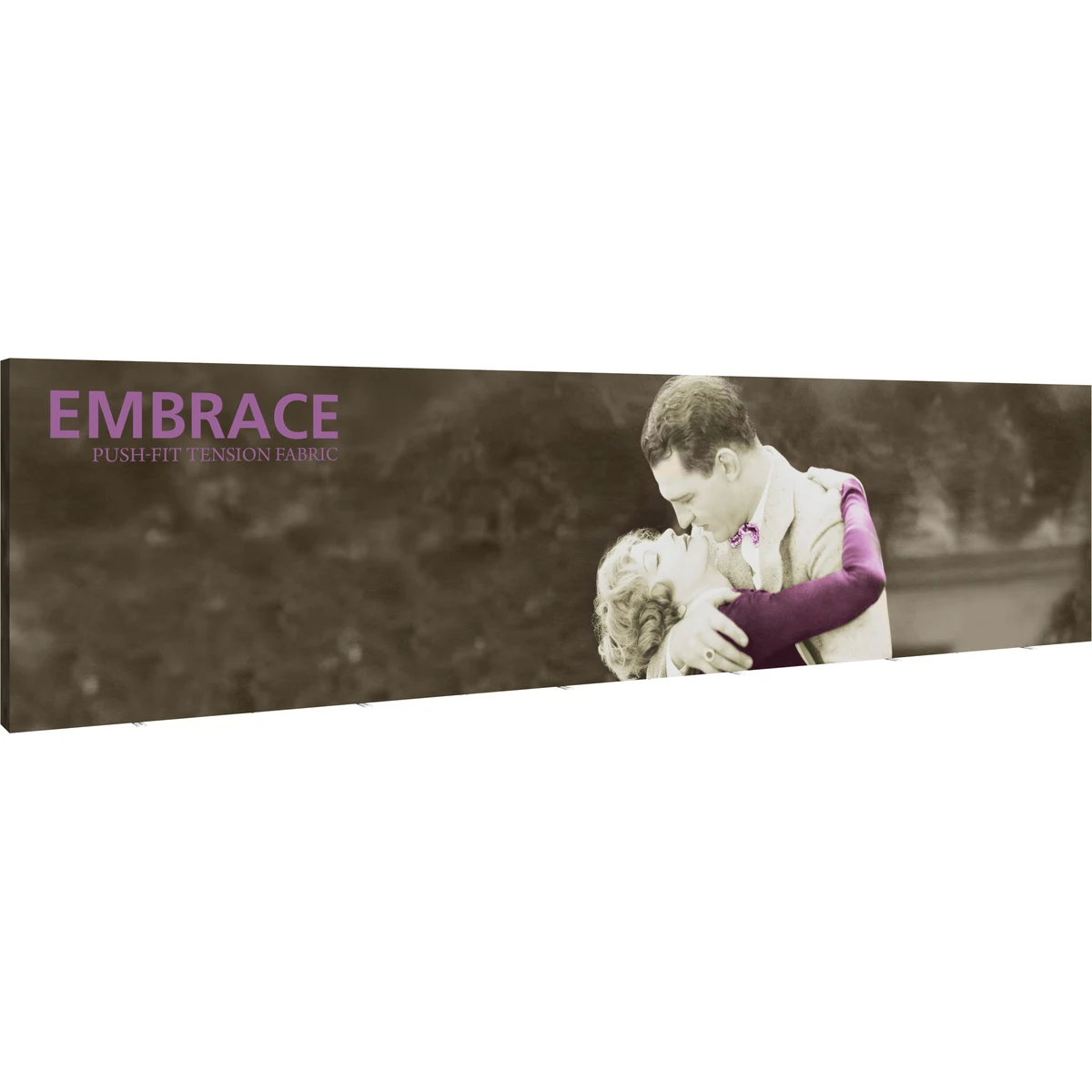 Embrace 30ft. Inline Full Height Display W/ Fitted Graphic 1