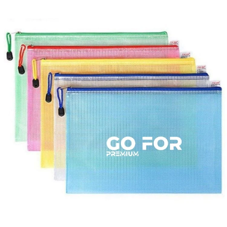 A4 Waterproof Zipper File Pouch Bag 1