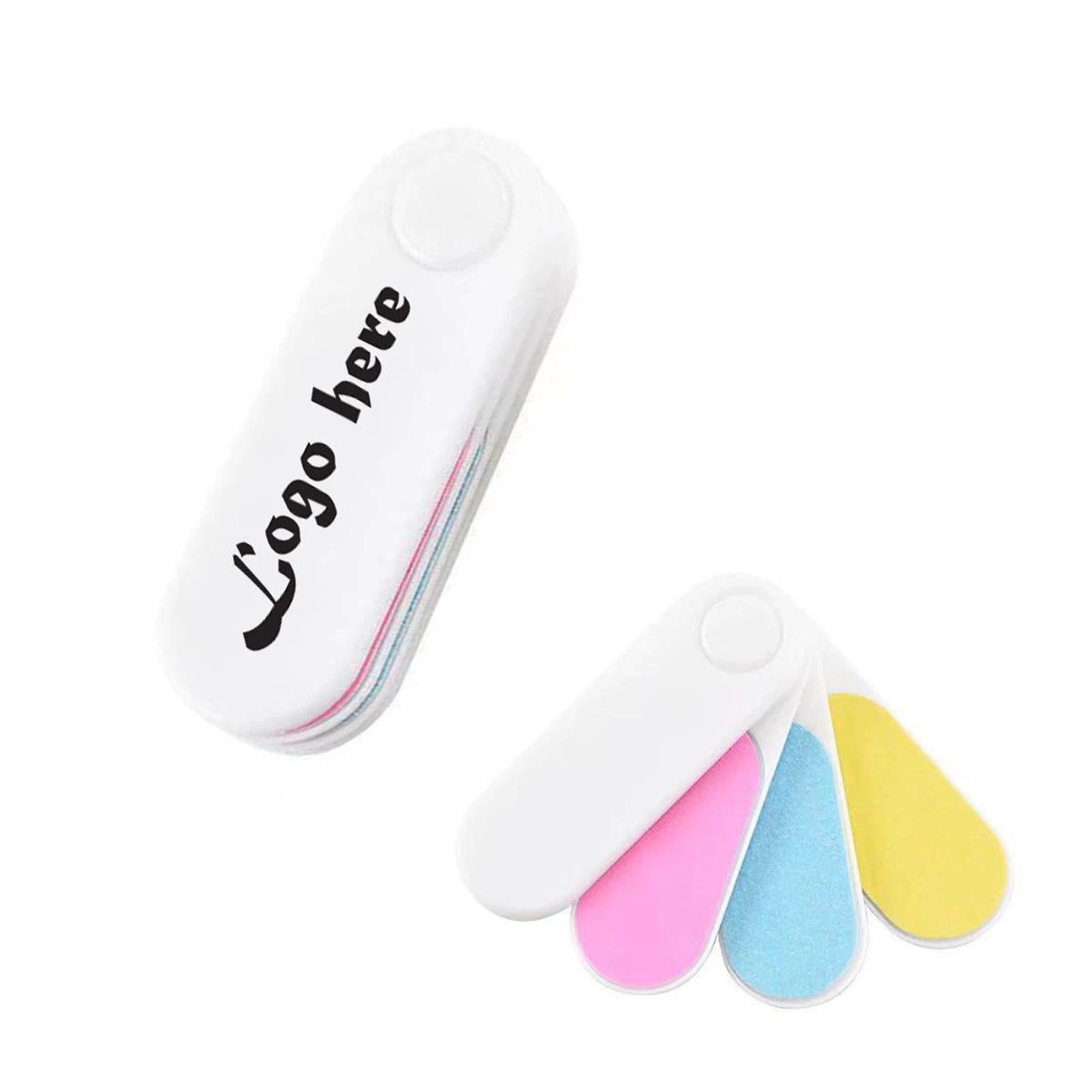 ABS 4-Piece Fan Nail File Set 1