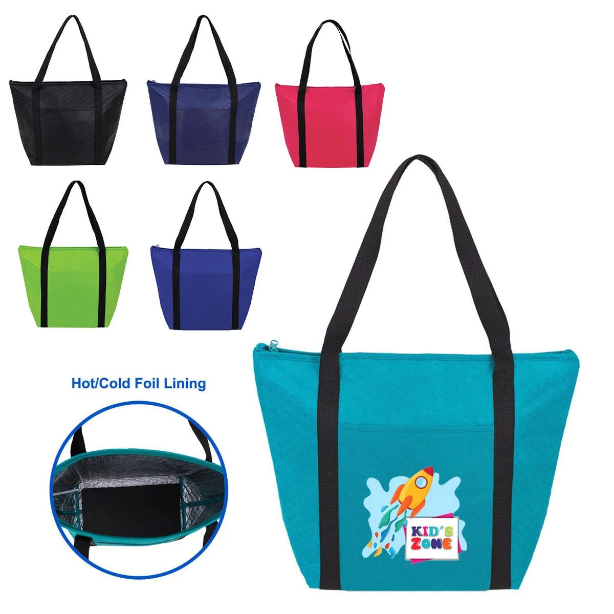Arctic Zipper Cooler Tote 1