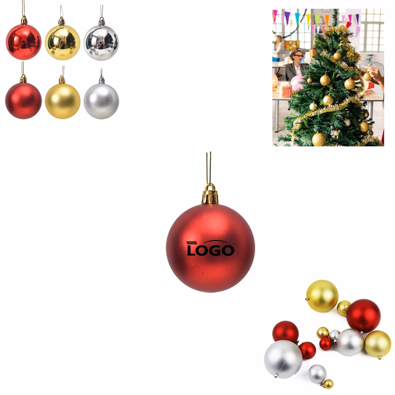 MOQ 100pcs Christmas Tree Decoration Balls Ornament