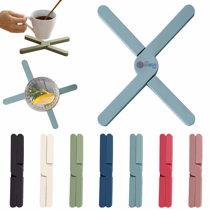 Heat-resistant Silicone Folding Cup Mat