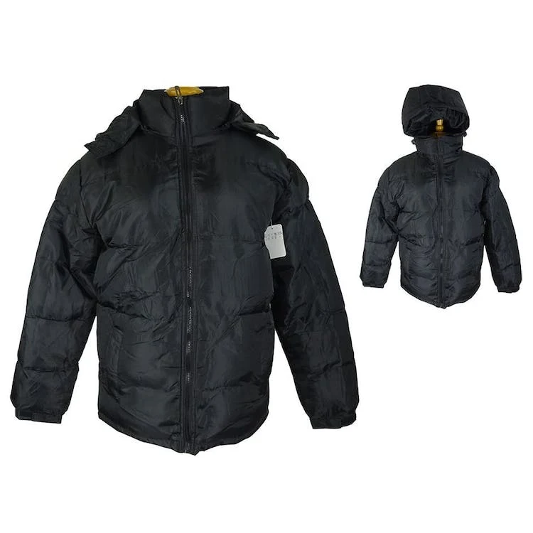 Men's Winter Jackets - Removable Hood Sizes S-2X 1