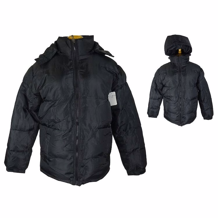 Men's Winter Jackets - Removable Hood Sizes S-2X