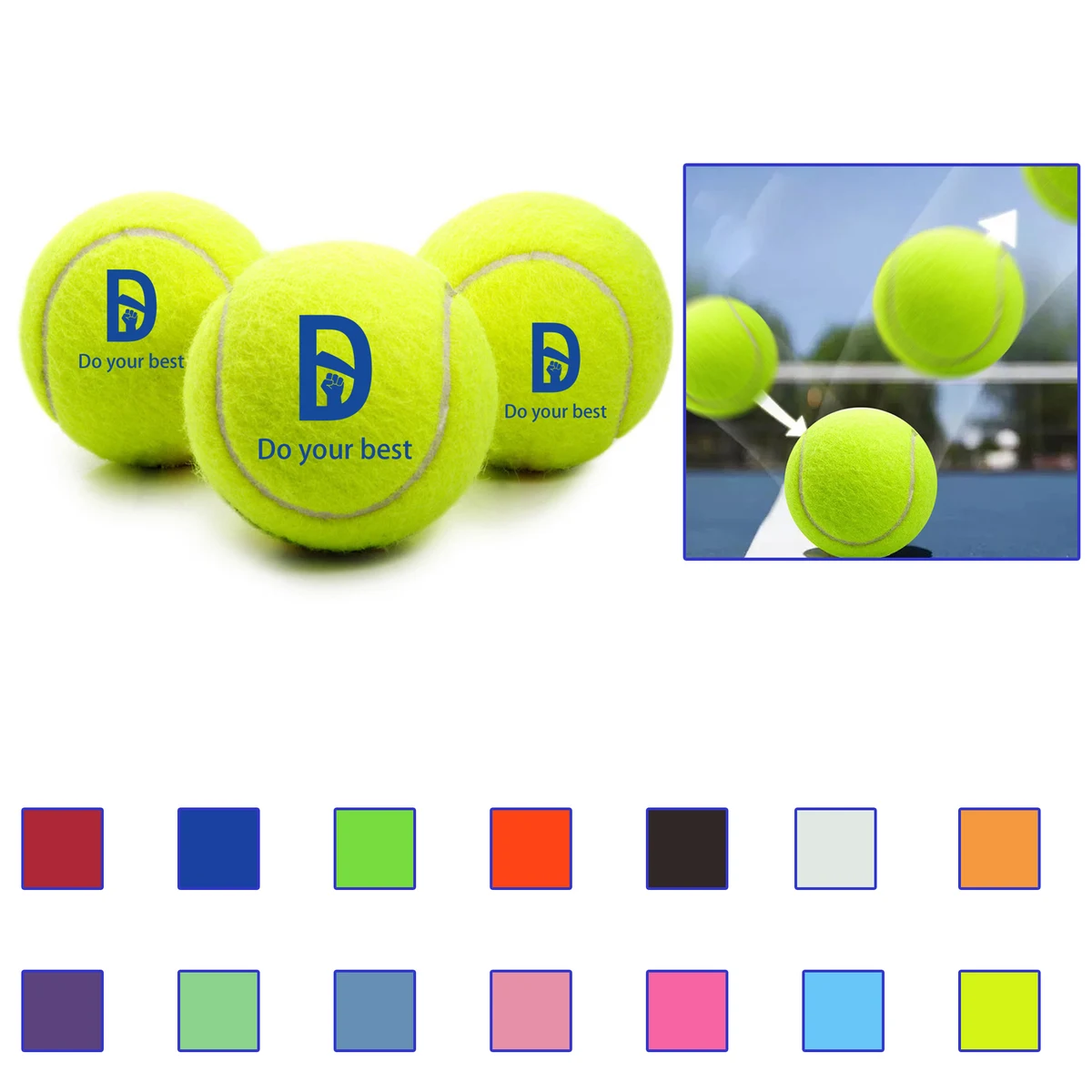 MOQ 100 High Elasticity Training Tennis 1