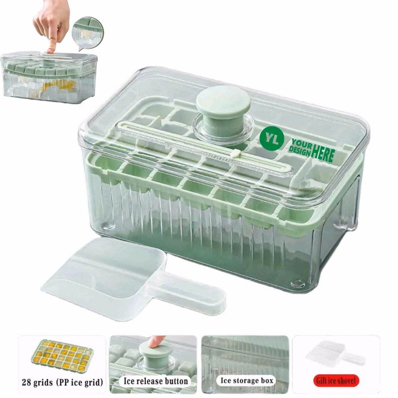 28 Ice Grids Cube Molds