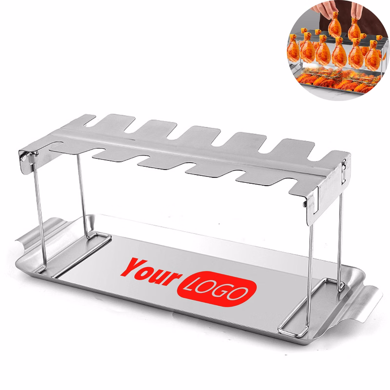 Stainless Steel Folding Roasted Chicken Leg Rack