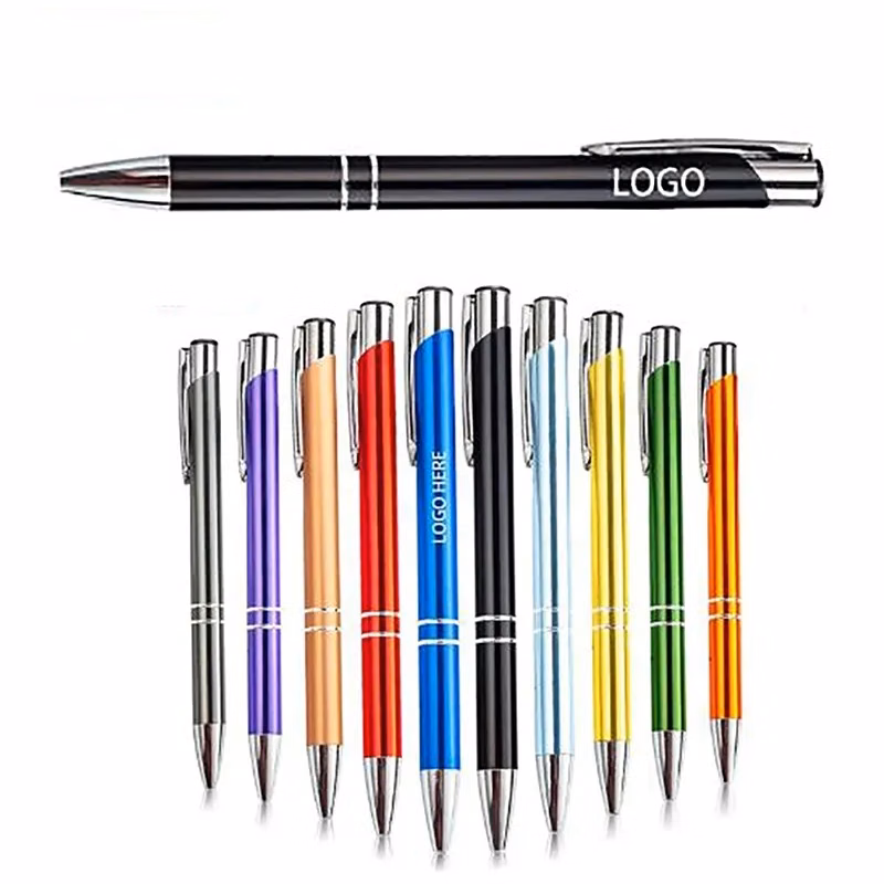Sleek Metal Aluminum Ballpoint Pen