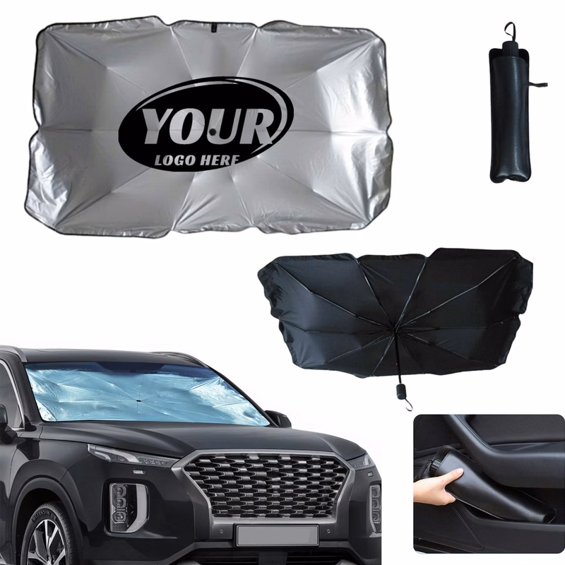 Full Color Car Folding Front Windshield Sunshade