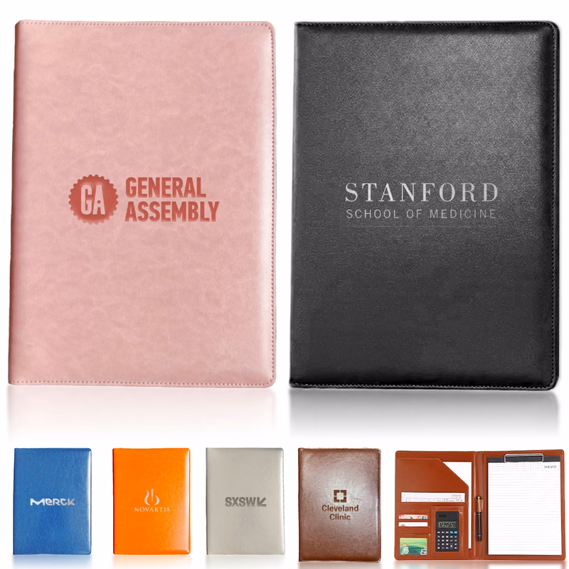 Leo Executive Leatherette A4 Padfolio