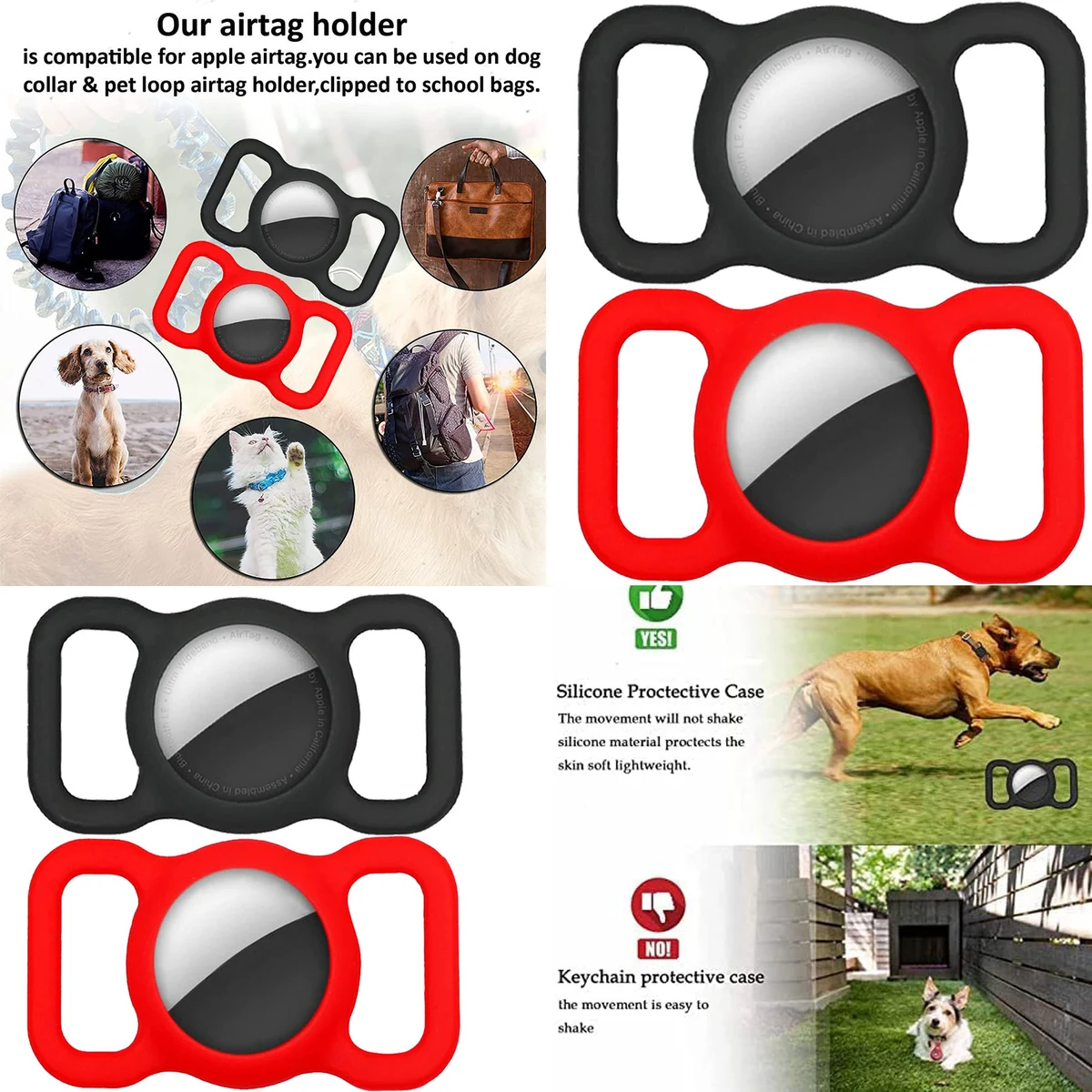 Airtag Dog Collar Holder 1