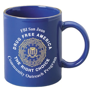 11 oz. Midnight Blue Stoneware Mug 1