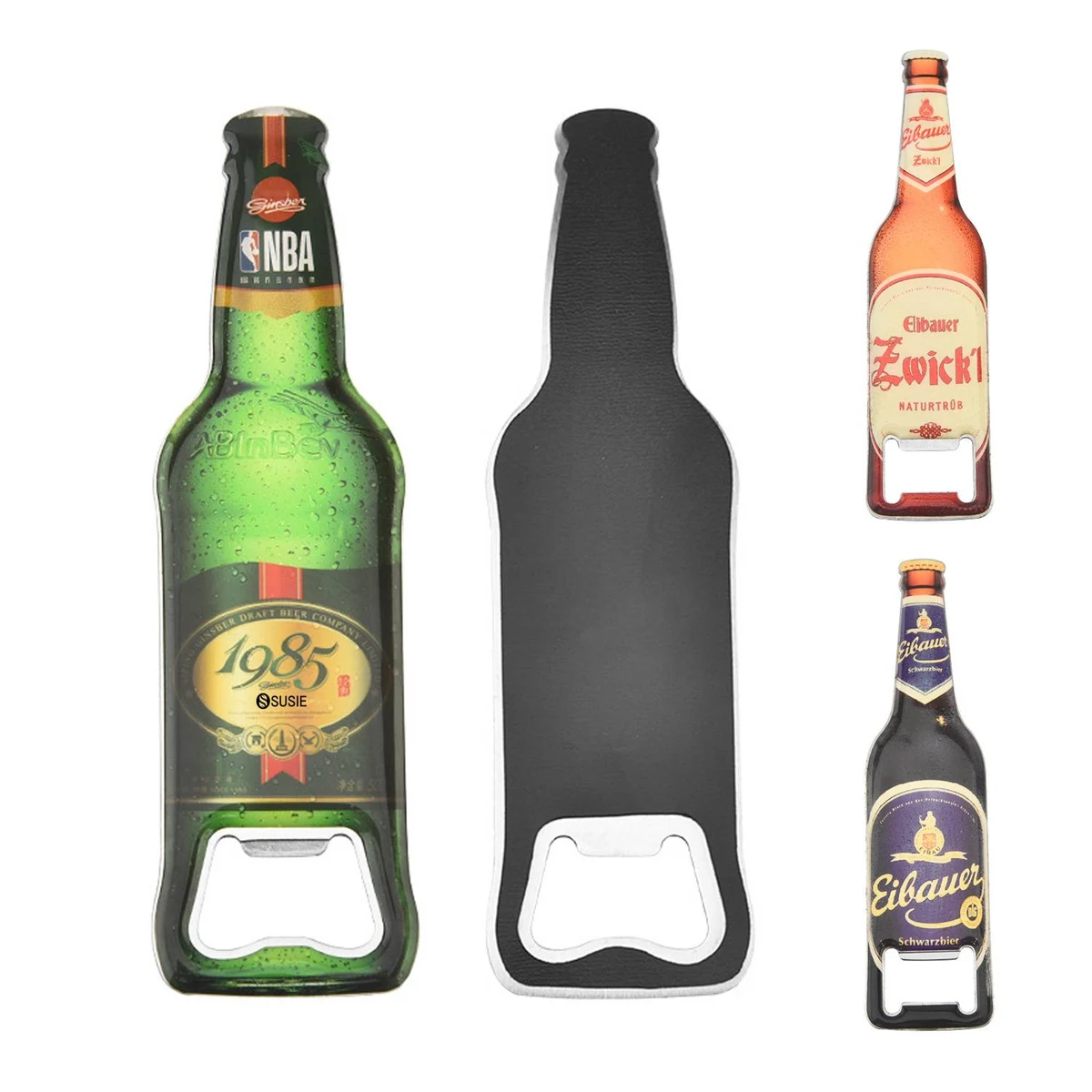 Custom Stainless Steel Magnetic Bottle Opener 1