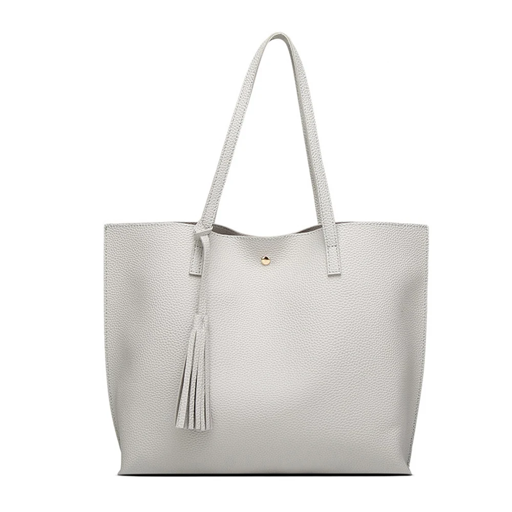 Leather tote bags large handbag for women 1