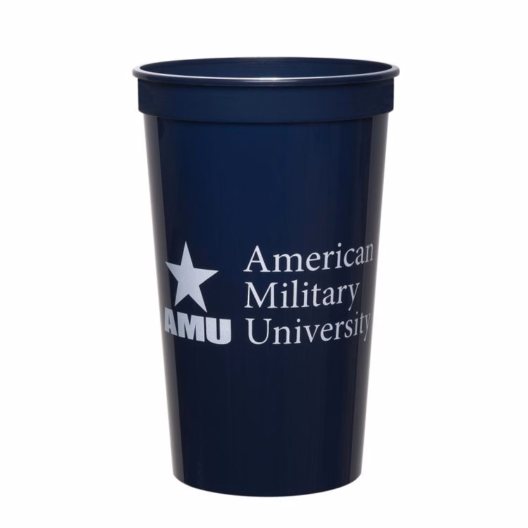 22 oz. Smooth Colored Stadium Cup