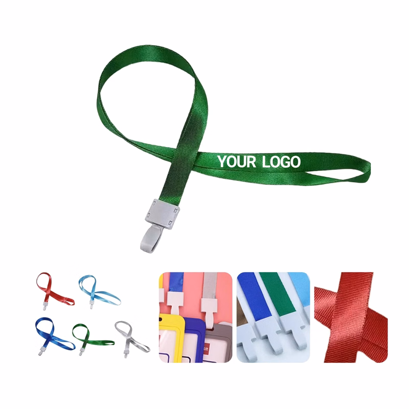 Reusable Work Badge Lanyard with Replaceable Holder