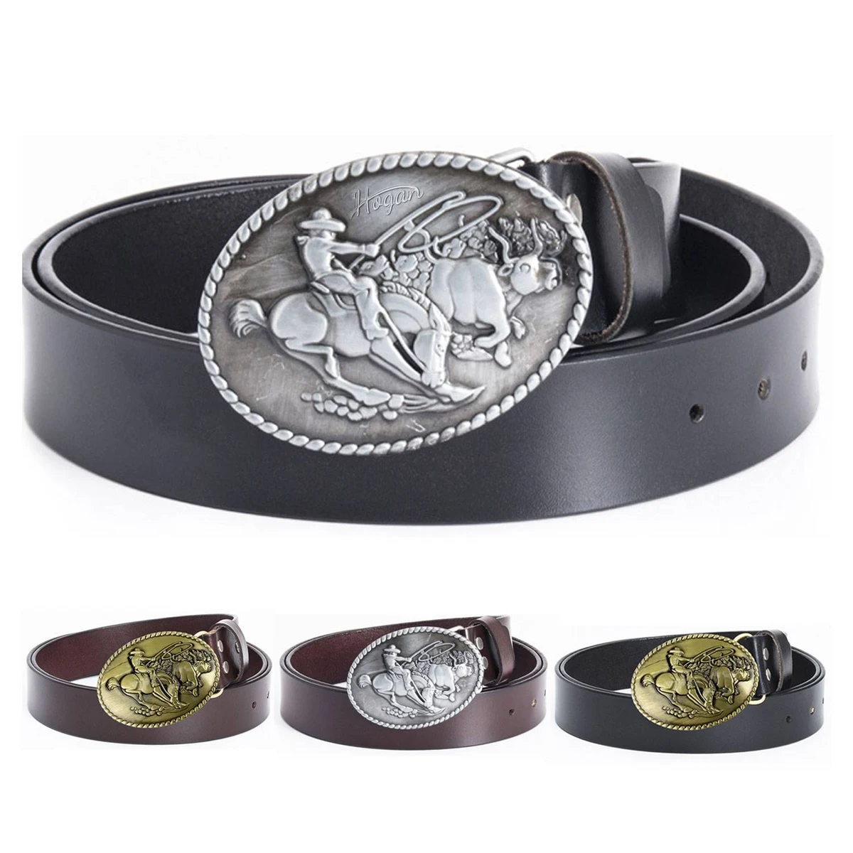genuine leather Classic Belt Buckle 1