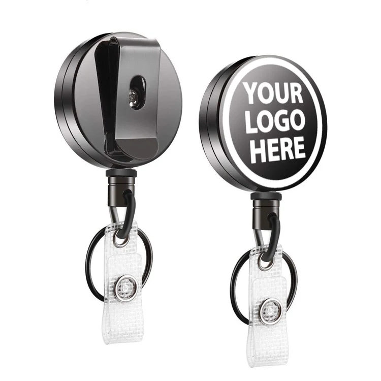 Retractable and powerful easy pull keychain 1