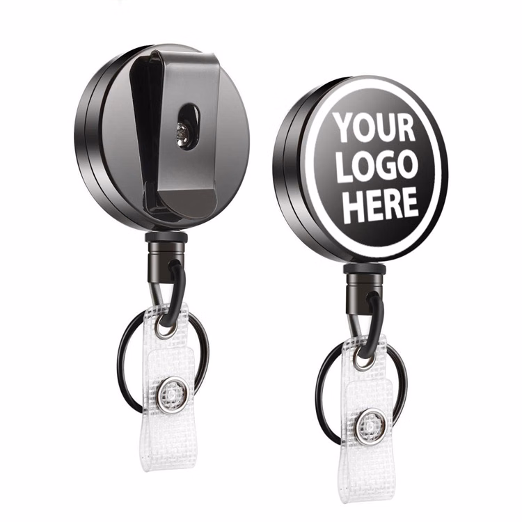 Retractable and powerful easy pull keychain