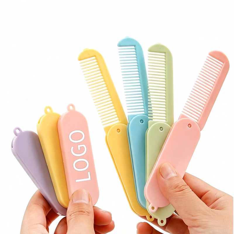 Portable Plastic Folding Comb