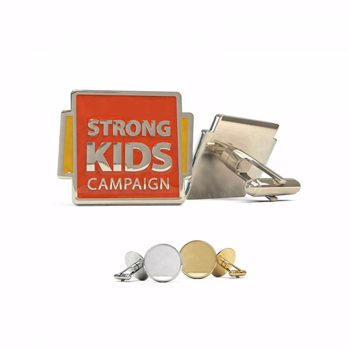 Cuff Links with Classic Lapel Pin (Up to 0.5 in)