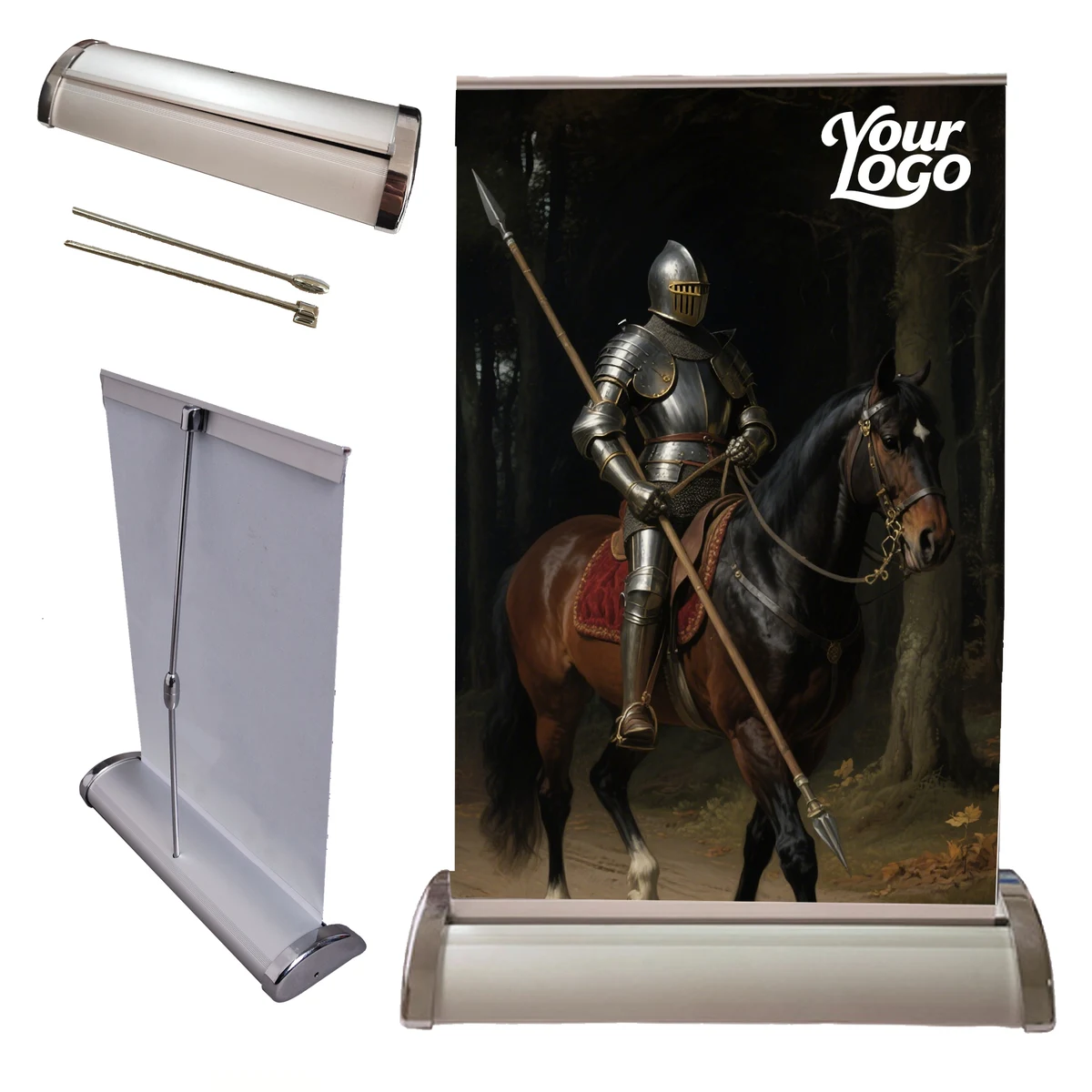 Tabletop Banner Stand 1