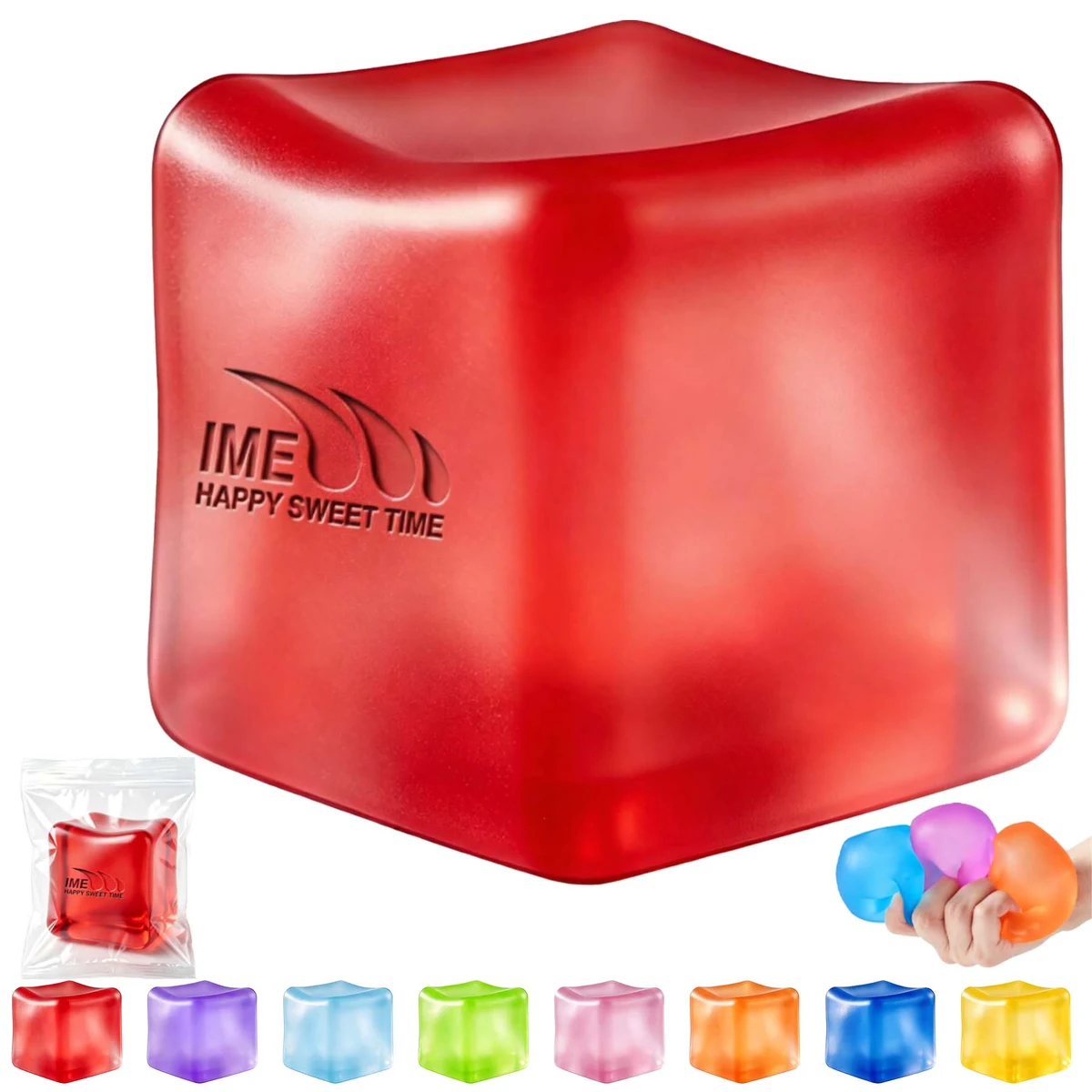 Stress Reliever Squeeze Cube Toy 1