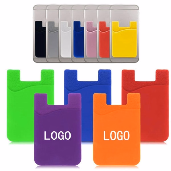 Silicone Card Holder Phone Wallet