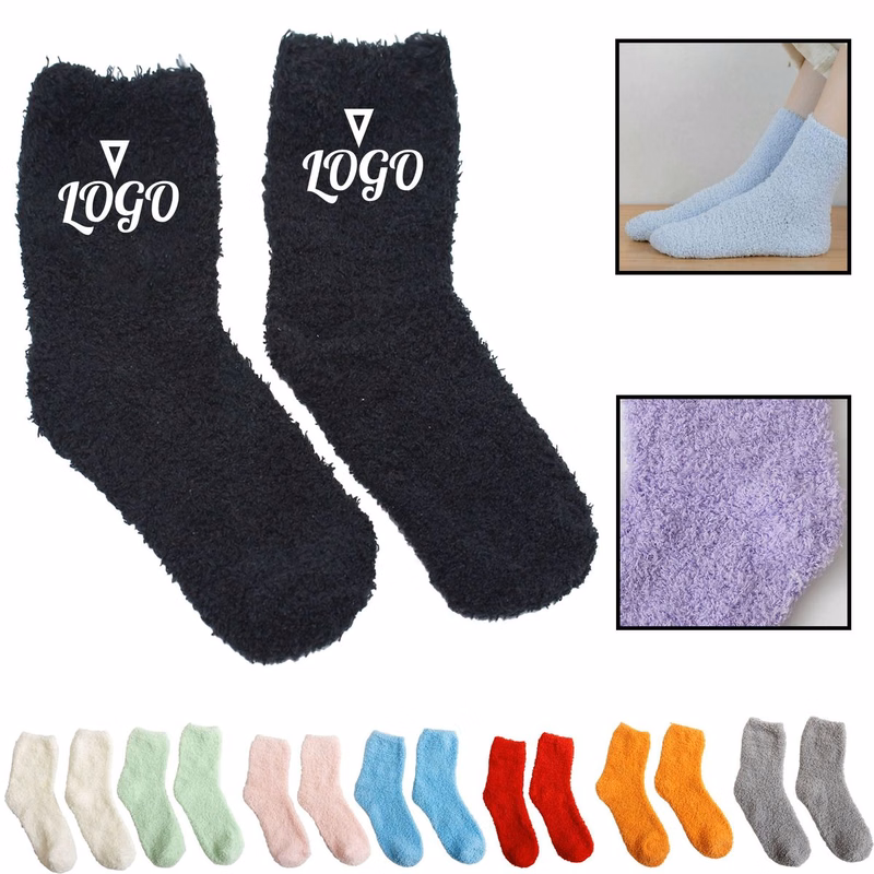Cozy Fluffy Winter Slipper Socks MOQ 20