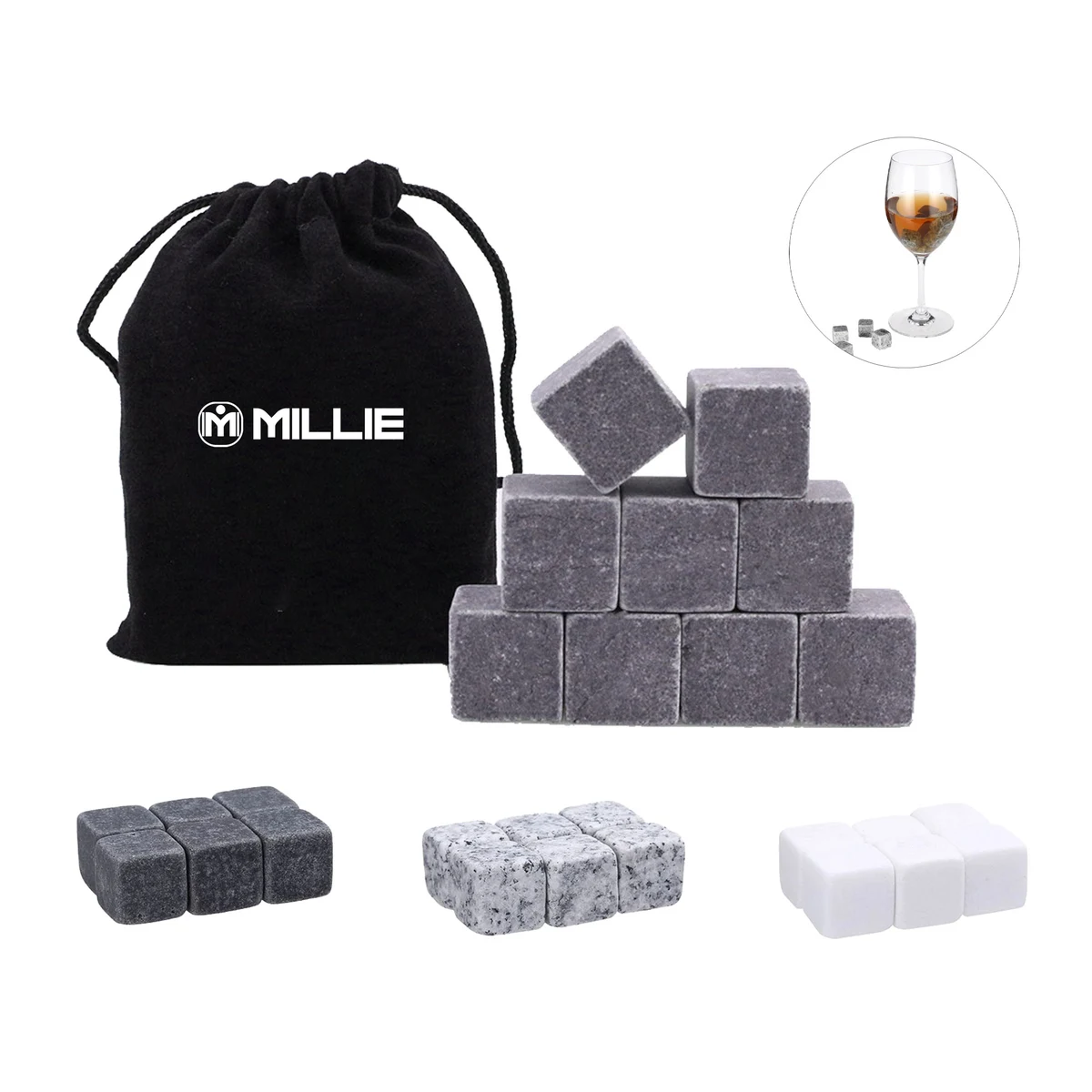 Whisky Beverage Chilling Stones 1