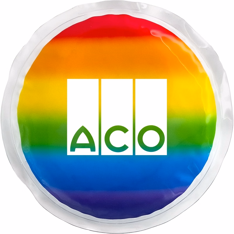 Round Rainbow Gel Pack - Hot/Cold