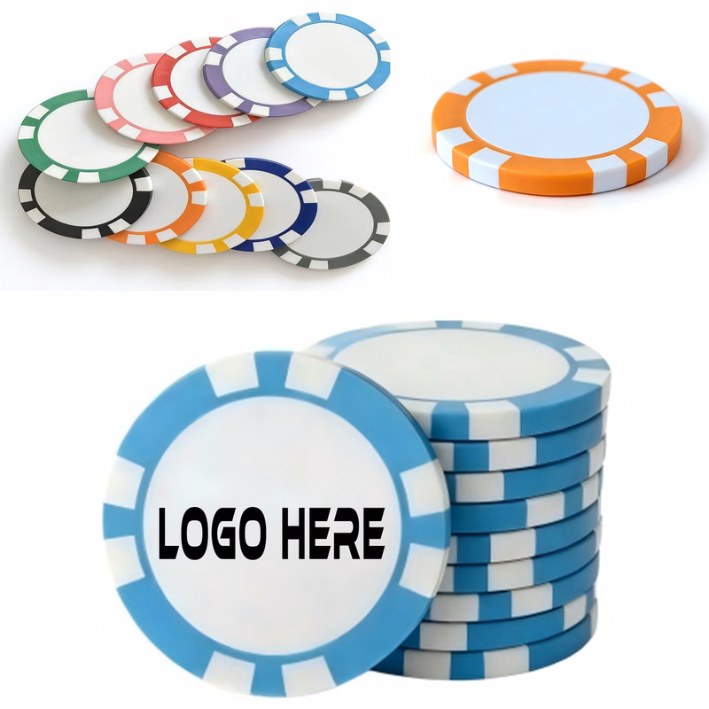 Personalized Blank Poker Game Token
