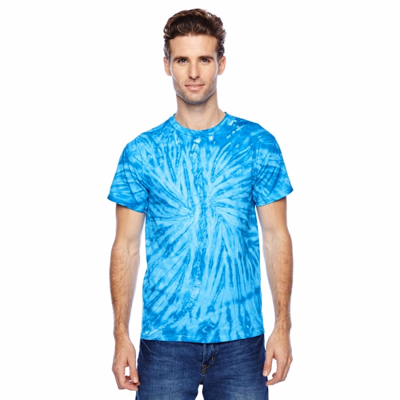 Tie-Dye 5.4 Oz., 100% Cotton Twist Tie-Dyed T-Shirt