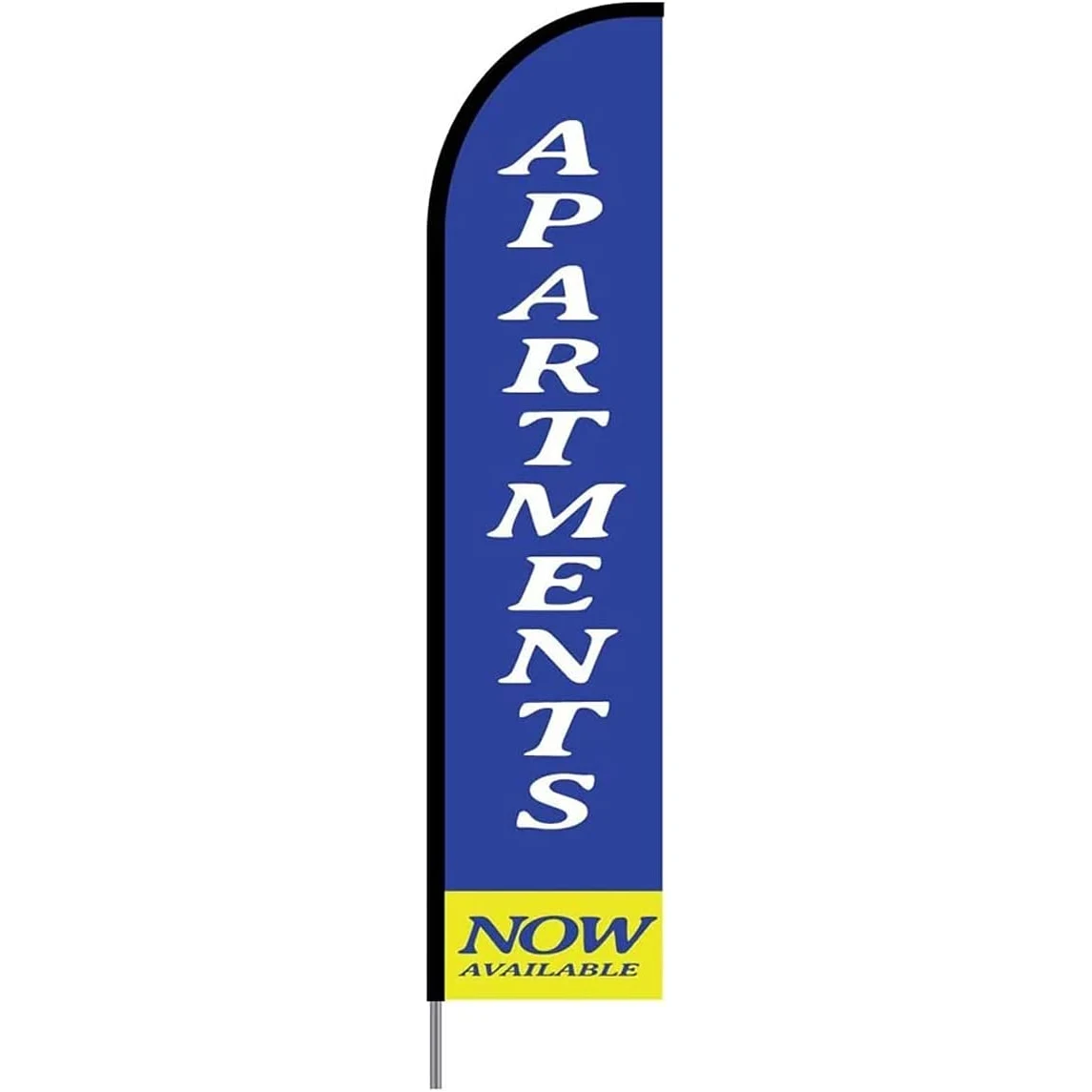 Apartments Now AvailableFlag Kit 15' Feet Feather Flag Sign feather banners Outdoor Banner 1