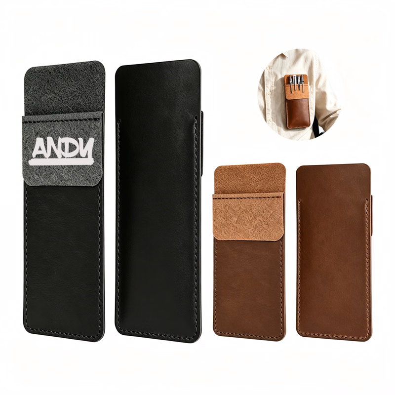 PU Leather Pen Pouch Holder