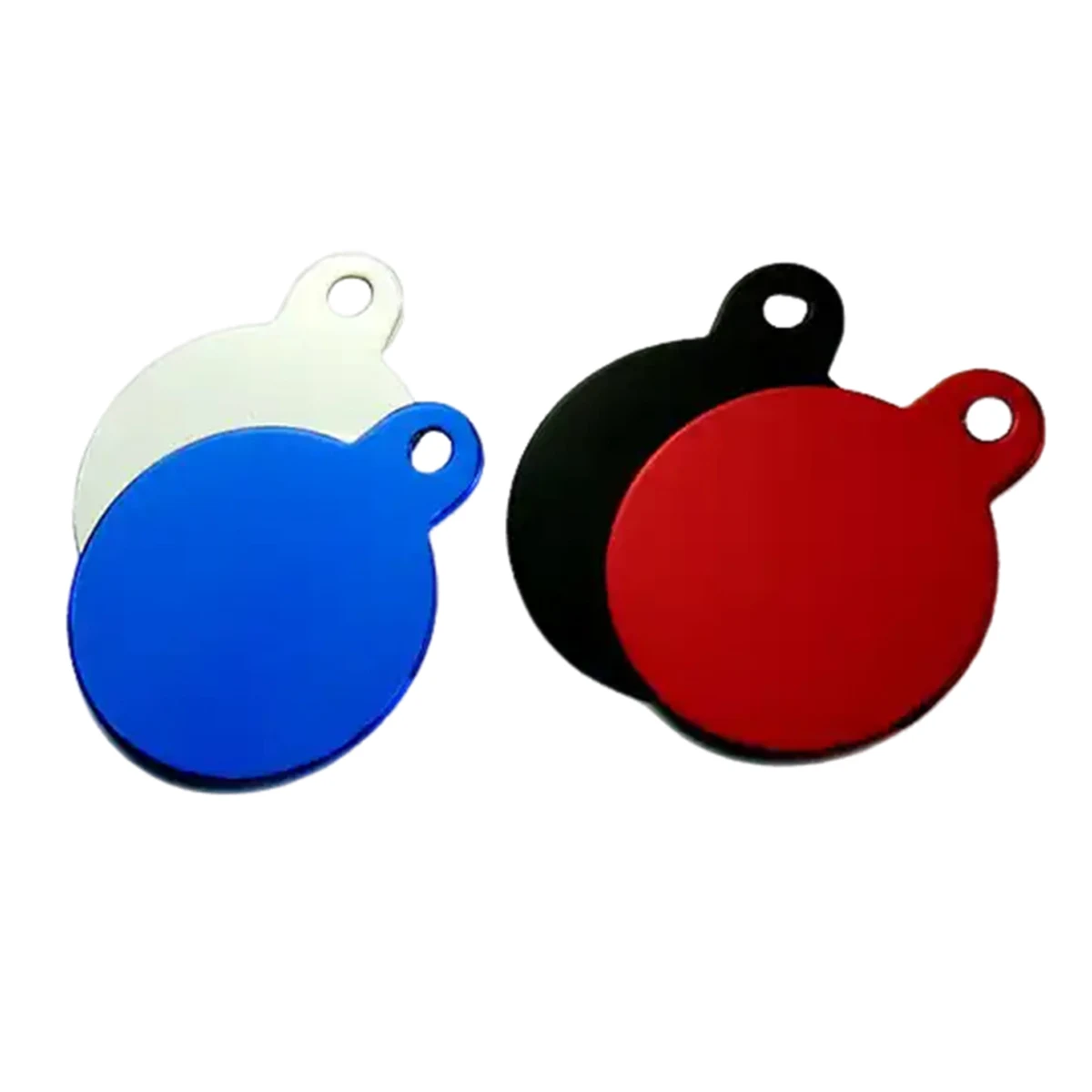 Round Shape Aluminum Pet Tag 1
