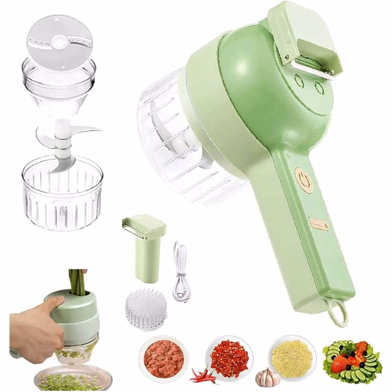 Mini Wireless Gatling Vegetable Cutter
