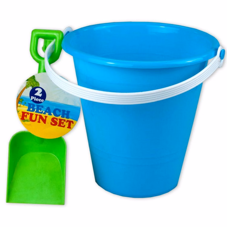 Sand Pail & Shovel Sets - Assorted Colors