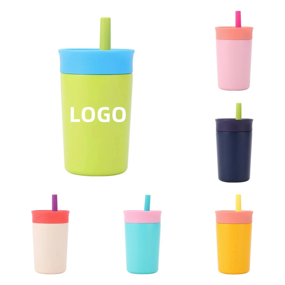 12oz Thermos Stainless Steel Straw Tumbler 1