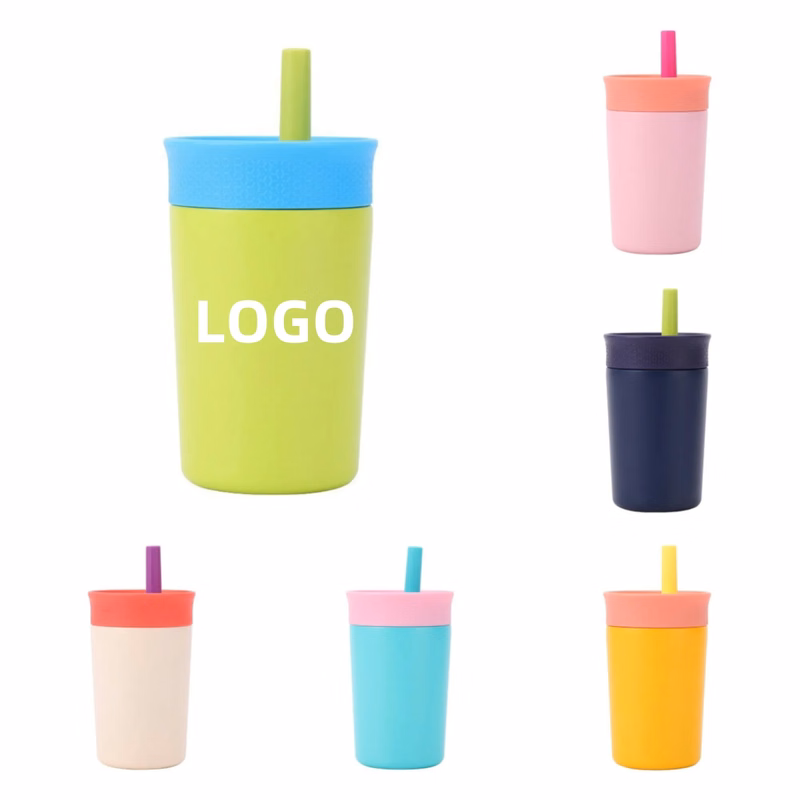 12oz Thermos Stainless Steel Straw Tumbler