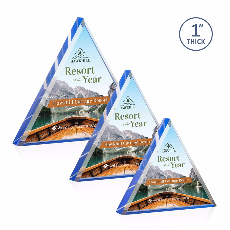 Brighton VividPrint™ Award - Blue