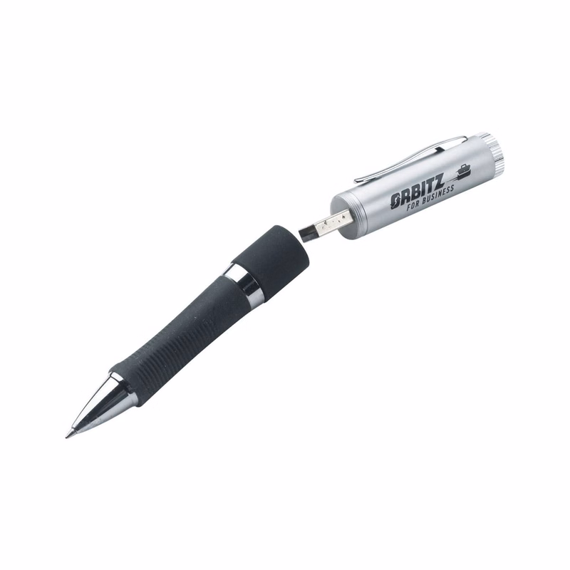 Classy Flash Drive Pen w/Key Chain (1 GB)