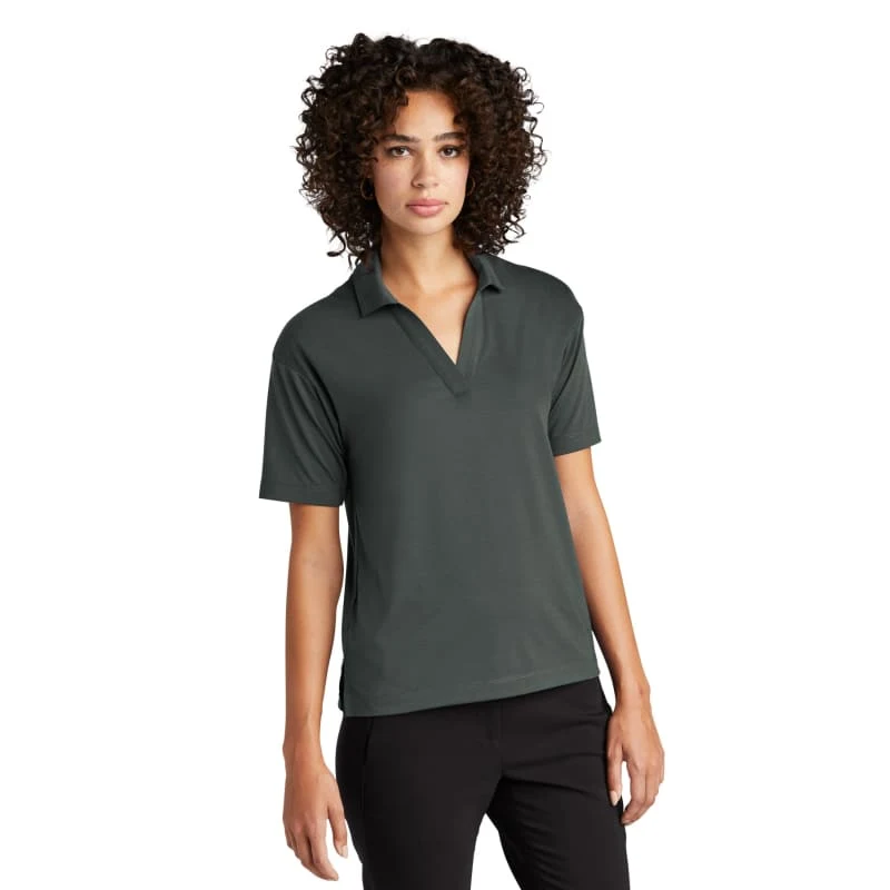 Mercer+Mettle Women's Stretch Jersey Polo 1