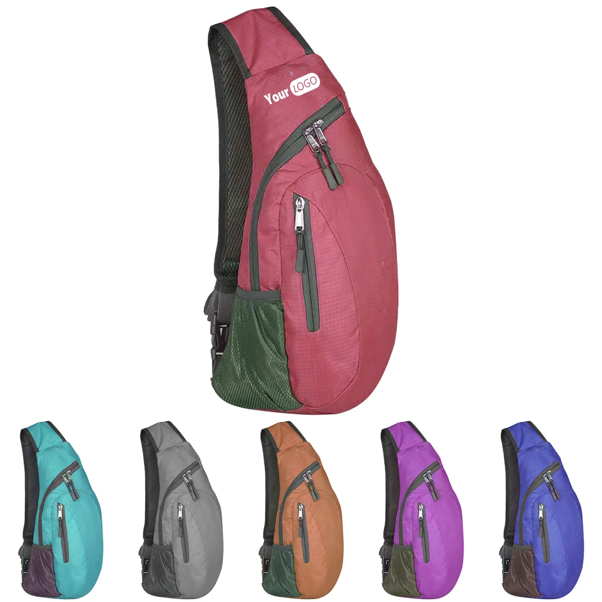 Nylon Customizable Fashion Shoulder Bag 1