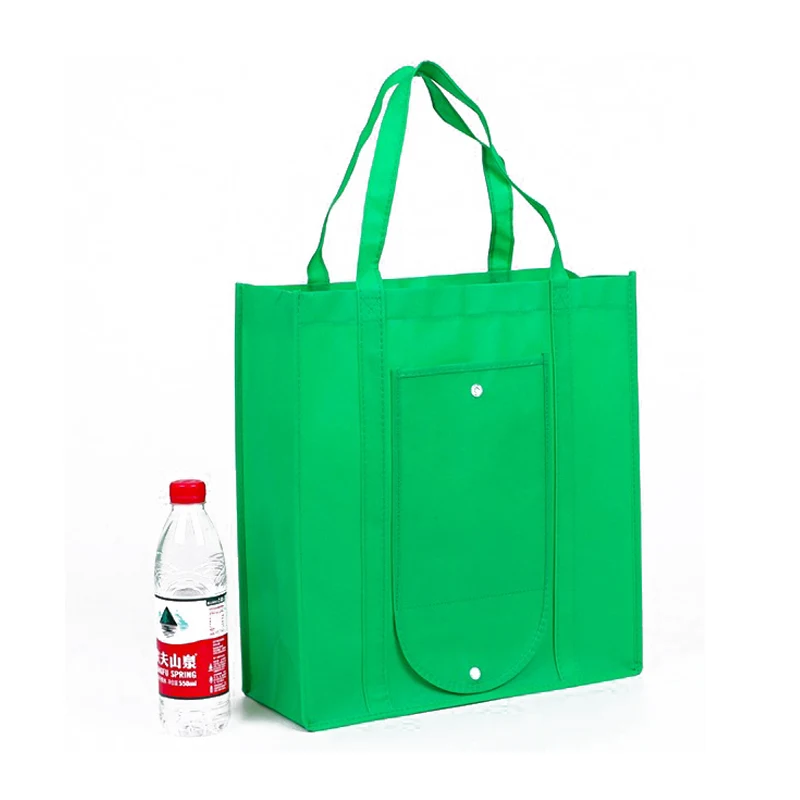 Environmental foldable Non woven bag custom logo 1